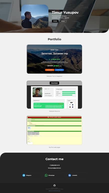 Website Portfolio