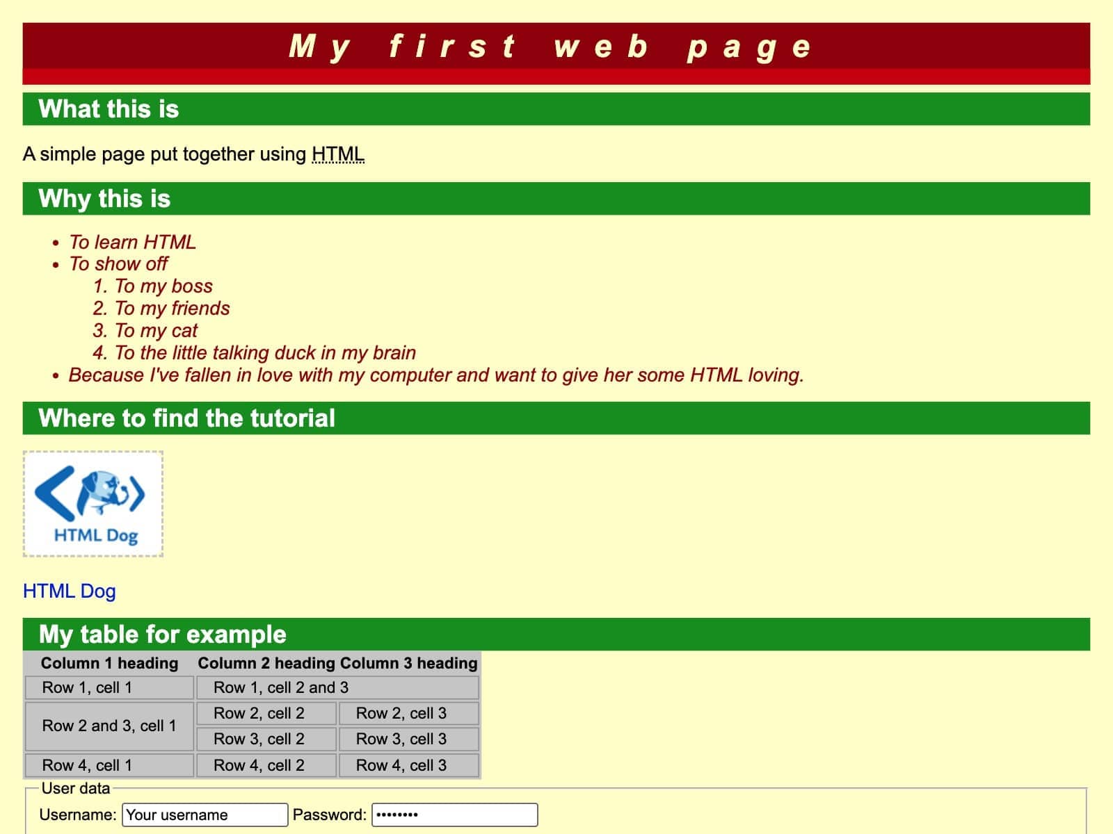 image MyFirstWebPage